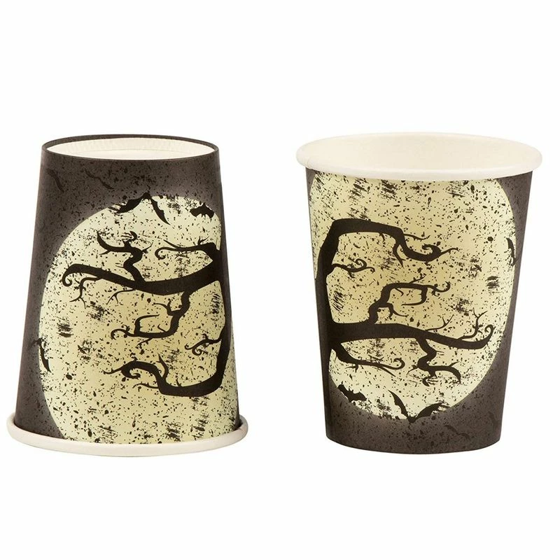 Blue Panda Full Moon Halloween Party Bundle, Includes Plates, Napkins, Cups, And Cutlery (24 Guests,144 Pieces) Special Occasions 8 Blue Panda Full Moon Halloween Party Bundle, Includes Plates, Napkins, Cups, And Cutlery (24 Guests,144 Pieces) Special Occasions