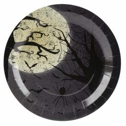 Blue Panda Halloween Party Supplies, Paper Plates Full Moon And Bat Design (9 In, 80 Pack) 14 Blue Panda Halloween Party Supplies, Paper Plates Full Moon And Bat Design (9 In, 80 Pack)