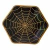 Blue Panda Halloween Party Paper Plates, Spider Web Design, Disposable (9 X 8 In, 50 Pack) Special Occasions