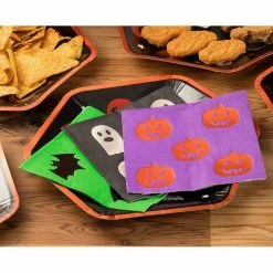 Blue Panda Halloween Paper Napkins With Funny Pun (5 X 5 Inches, 102 Pack)
