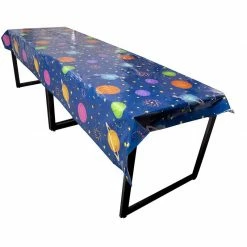 Blue Panda Special Occasions Outer Space Party Tablecloth - 3-Pack Disposable Plastic Rectangular Table Covers - Solar Planet Themed Party Supplies For Kids Birthday Decorations, Solar System Design, 54 X 108 Inches 10 Blue Panda Special Occasions Outer Space Party Tablecloth - 3-Pack Disposable Plastic Rectangular Table Covers - Solar Planet Themed Party Supplies For Kids Birthday Decorations, Solar System Design, 54 X 108 Inches