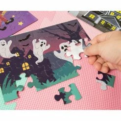 Blue Panda Halloween Jigsaw Puzzles, 28 Pieces (5.5 X 8 In, 36-Pack)