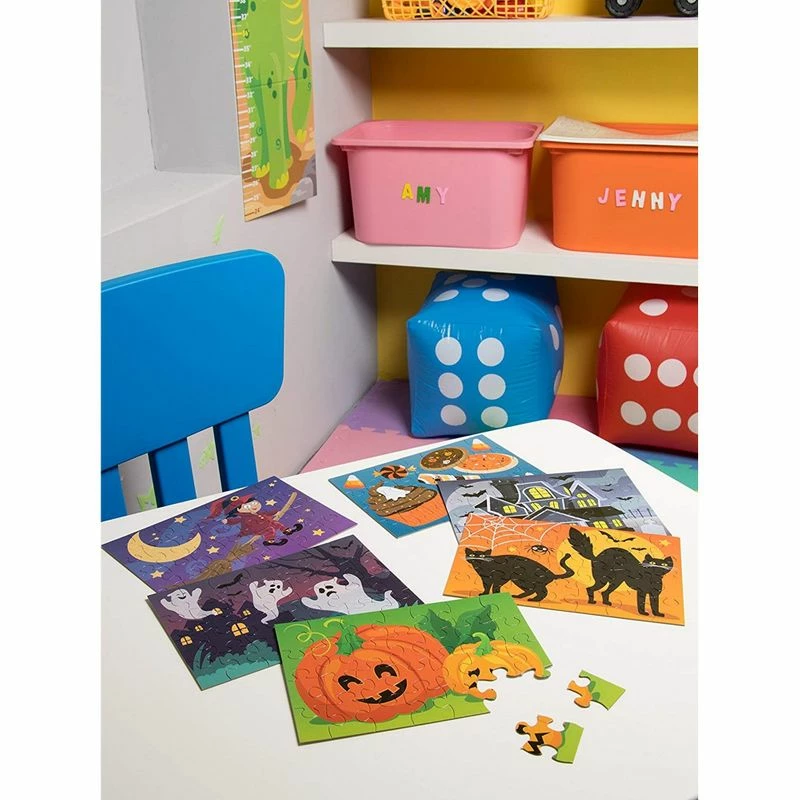 Blue Panda Halloween Jigsaw Puzzles, 28 Pieces (5.5 X 8 In, 36-Pack) 5 Blue Panda Halloween Jigsaw Puzzles, 28 Pieces (5.5 X 8 In, 36-Pack)