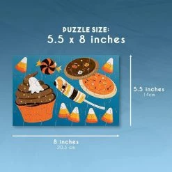 Blue Panda Halloween Jigsaw Puzzles, 28 Pieces (5.5 X 8 In, 36-Pack) 13 Blue Panda Halloween Jigsaw Puzzles, 28 Pieces (5.5 X 8 In, 36-Pack)