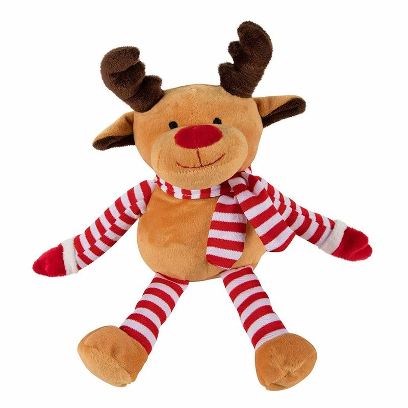 Blue Panda Reindeer Plush Toy - Blitzen The Reindeer Kids Soft Stuffed Animal, Fun Christmas Holiday Party Gifts For Girls And Boys, Festive Decoration, 12 X 3.2 Inches 3 Blue Panda Reindeer Plush Toy - Blitzen The Reindeer Kids Soft Stuffed Animal, Fun Christmas Holiday Party Gifts For Girls And Boys, Festive Decoration, 12 X 3.2 Inches