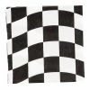 Blue Panda Checkered Flag Paper Napkins For Race Car Birthday Party (6.5 X 6.5 In, 150 Pack)