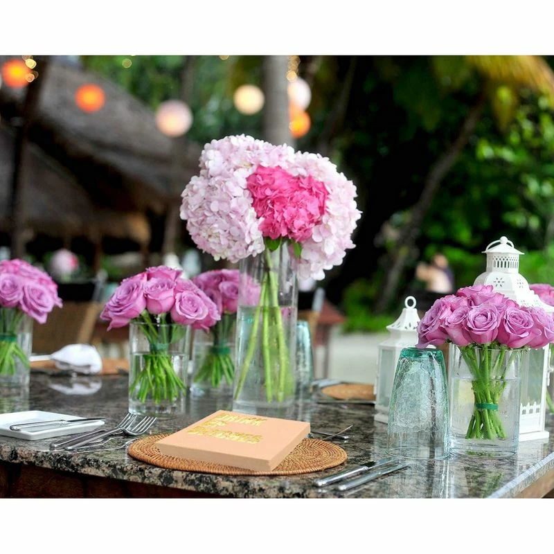 Blue Panda Bachelorette Party Supplies, Peach Paper Napkins (5 X 5 In, Gold Foil, 50 Pack) 4 Blue Panda Bachelorette Party Supplies, Peach Paper Napkins (5 X 5 In, Gold Foil, 50 Pack)