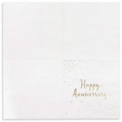 Blue Panda 50-Pack Cocktail Napkins - Happy Anniversary Printed In Gold Foil Confetti - Disposable Paper Party Napkins - Perfect For Anniversary Celebrations - 5 X 5 Inches Folded 11 Blue Panda 50-Pack Cocktail Napkins - Happy Anniversary Printed In Gold Foil Confetti - Disposable Paper Party Napkins - Perfect For Anniversary Celebrations - 5 X 5 Inches Folded