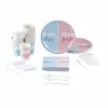 Blue Panda Team Boy, Team Girl Gender Reveal Party Bundle, Includes Plates, Napkins, Cups, And Cutlery (24 Guests,144 Pieces)