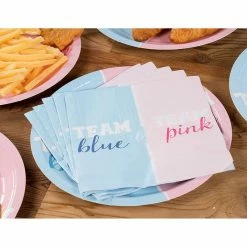 Blue Panda Gender Reveal Party Supplies, Luncheon Napkins (6.5 X 6.5 In, 150 Pack)
