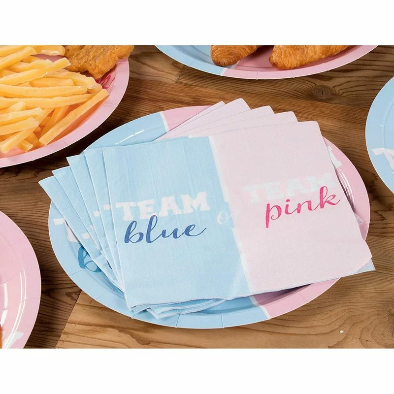 Blue Panda Gender Reveal Party Supplies, Luncheon Napkins (6.5 X 6.5 In, 150 Pack) 4 Blue Panda Gender Reveal Party Supplies, Luncheon Napkins (6.5 X 6.5 In, 150 Pack)