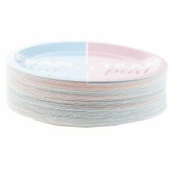 Blue Panda Disposable Plates - 80-Count Paper Plates Gender Reveal Party Supplies For Appetizer Lunch Dinner And Dessert Team Blue Or Team Pink 9 X 9 Inches 15 Blue Panda Disposable Plates - 80-Count Paper Plates Gender Reveal Party Supplies For Appetizer Lunch Dinner And Dessert Team Blue Or Team Pink 9 X 9 Inches