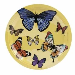 Blue Panda Special Occasions Butterfly Party Supplies – Serves 24 – Includes Plates, Knives, Spoons, Forks, Cups And Napkins. Perfect Birthday Party Pack For Girls Themed Parties, Butterfly Pattern