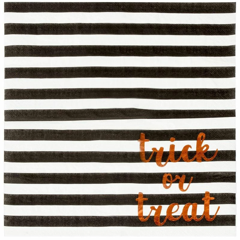 Blue Panda Special Occasions Trick Or Treat Party Supplies, Halloween Paper Napkins (5 X 5 In, 50 Pack) 8 Blue Panda Special Occasions Trick Or Treat Party Supplies, Halloween Paper Napkins (5 X 5 In, 50 Pack)