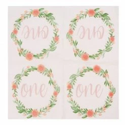 Blue Panda Paper Napkins In Floral Design For 1st Birthday Party (6.5 X 6.5 In, 150 Pk) 11 Blue Panda Paper Napkins In Floral Design For 1st Birthday Party (6.5 X 6.5 In, 150 Pk)