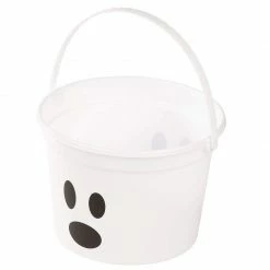 Blue Panda Halloween Buckets For Trick-or-Treating (8 X 6 Inches, 3-Pack)