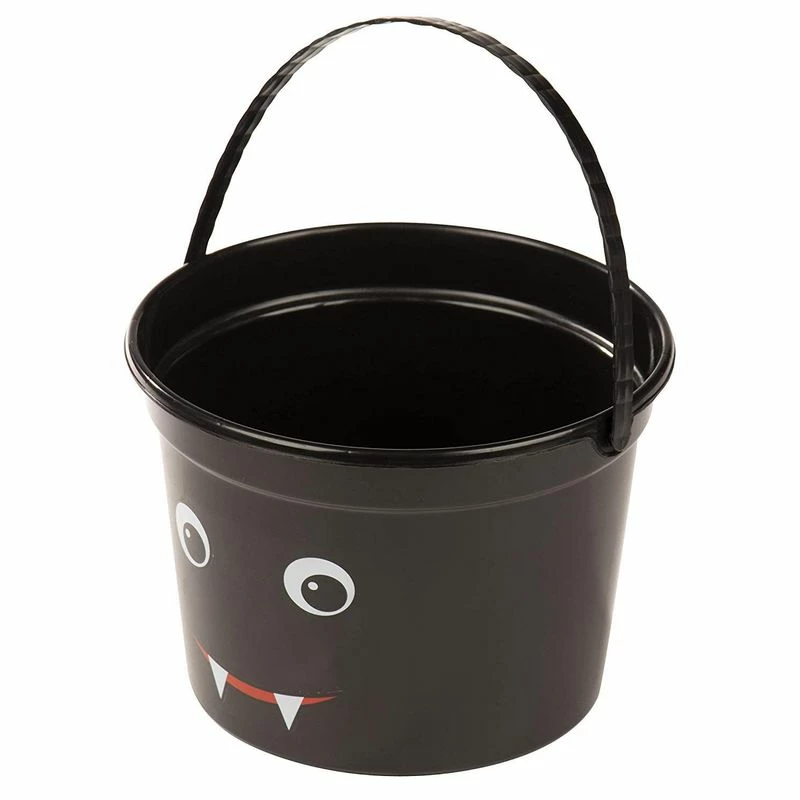 Blue Panda Halloween Buckets For Trick-or-Treating (8 X 6 Inches, 3-Pack) 6 Blue Panda Halloween Buckets For Trick-or-Treating (8 X 6 Inches, 3-Pack)