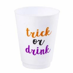 Blue Panda Special Occasions Halloween Plastic Party Cups (16 Oz, 4 Colors, 24-Pack)