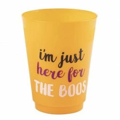 Blue Panda Special Occasions Halloween Plastic Party Cups (16 Oz, 4 Colors, 24-Pack)