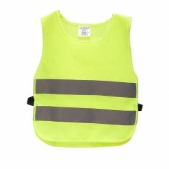 Blue Panda Transportation And Construction Kids Reflector Vest - 2-Pack High Visibility Vests, Reflective Vests For Outdoor Night Activities Or Construction Worker Costume