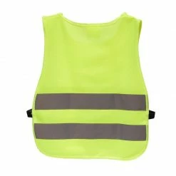 Blue Panda Transportation And Construction Kids Reflector Vest - 2-Pack High Visibility Vests, Reflective Vests For Outdoor Night Activities Or Construction Worker Costume