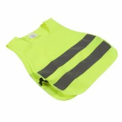 Blue Panda Transportation And Construction Kids Reflector Vest - 2-Pack High Visibility Vests, Reflective Vests For Outdoor Night Activities Or Construction Worker Costume