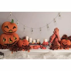 Blue Panda Halloween Skeleton Garland For Parties (6 Feet)