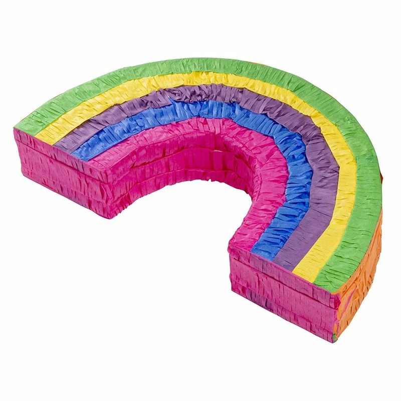 Blue Panda Small Rainbow Star Pinata For Cinco De Mayo, Kid's Birthday Party (12.6 In) Decorations 7 Blue Panda Small Rainbow Star Pinata For Cinco De Mayo, Kid's Birthday Party (12.6 In) Decorations