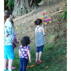 Blue Panda Donkey Pinata For Kids Birthday Party, Cinco De Mayo Decorations (12.5 X 15 X 4.7 In)