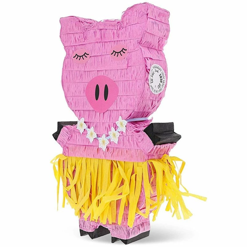 Juvale Special Occasions Blue Panda Small Hawaiian Pig Pinata, Luau And Tropical Party Supplies, 16.5 X 10 X 3 Inches 3 Juvale Special Occasions Blue Panda Small Hawaiian Pig Pinata, Luau And Tropical Party Supplies, 16.5 X 10 X 3 Inches