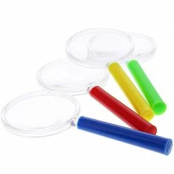 Blue Panda Bulk Kids Magnifying Glasses Party Favors, 4 Colors (48 Pack)