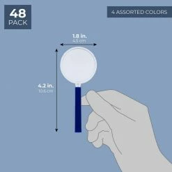 Blue Panda Bulk Kids Magnifying Glasses Party Favors, 4 Colors (48 Pack)