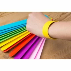 Blue Panda Snap Bracelets, Birthday Party Favors (6 Colors, 24 Pack) Special Occasions