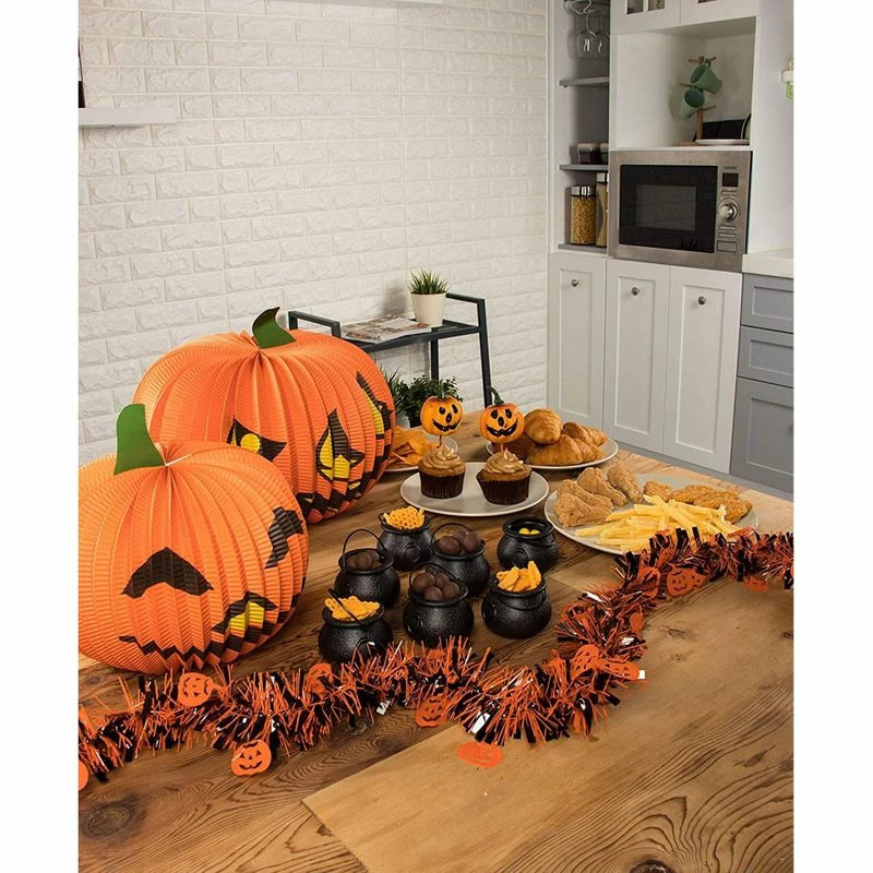 Blue Panda Halloween Mini Plastic Cauldrons, Novelty Candy Holder Buckets (24 Pack) 5 Blue Panda Halloween Mini Plastic Cauldrons, Novelty Candy Holder Buckets (24 Pack)