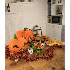 Blue Panda Spooky Halloween Candy Buckets For Trick Or Treating (24 Pack)