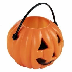 Blue Panda Spooky Halloween Candy Buckets For Trick Or Treating (24 Pack)