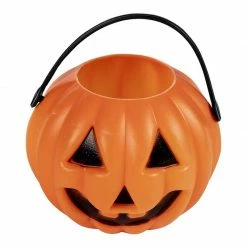 Blue Panda Spooky Halloween Candy Buckets For Trick Or Treating (24 Pack)