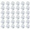 Blue Panda 36-Pack Bulk Jumbo Fake Diamond Rings For Kids Party Favors, Wedding, Bachelorette, & Bridal Decor