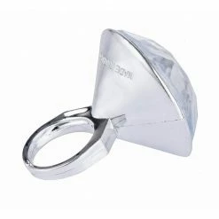 Blue Panda 36-Pack Bulk Jumbo Fake Diamond Rings For Kids Party Favors, Wedding, Bachelorette, & Bridal Decor 11 Blue Panda 36-Pack Bulk Jumbo Fake Diamond Rings For Kids Party Favors, Wedding, Bachelorette, & Bridal Decor