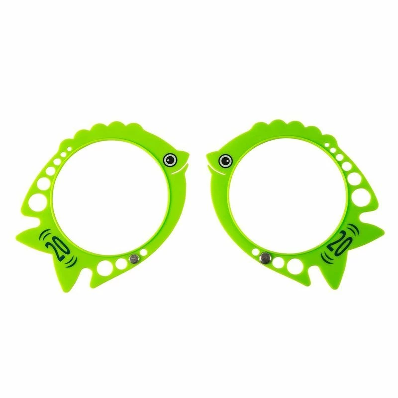 Blue Panda Games Fish Shaped Pool Diving Water Rings For Kids, Swimming Dive Toys (12 Pack) 7 Blue Panda Games Fish Shaped Pool Diving Water Rings For Kids, Swimming Dive Toys (12 Pack)