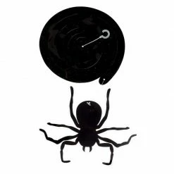 Blue Panda Halloween Spider Paper Ceiling Decorations, Hanging Decor (37.5 In, 30 Pack)