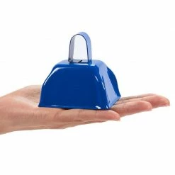 Blue Panda Metal Cowbell With Handle, Blue Noise Maker (3 X 2.8 In, 12 Bells) Special Occasions 9 Blue Panda Metal Cowbell With Handle, Blue Noise Maker (3 X 2.8 In, 12 Bells) Special Occasions