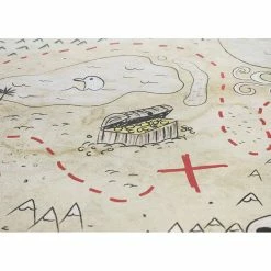 Party Favors Blue Panda 12 Pieces Pirate Treasure Map For Kids Party Supplies, Birthday Decorations, Double Sided Vintage Style 12 X 18 Inches