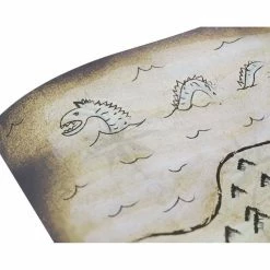 Party Favors Blue Panda 12 Pieces Pirate Treasure Map For Kids Party Supplies, Birthday Decorations, Double Sided Vintage Style 12 X 18 Inches