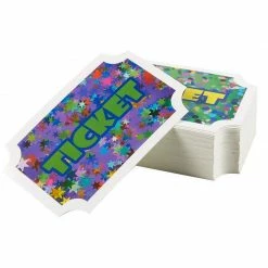 Kids Birthday Blue Panda Reward Tickets, Carnival Prize Tickets (100 Pack)