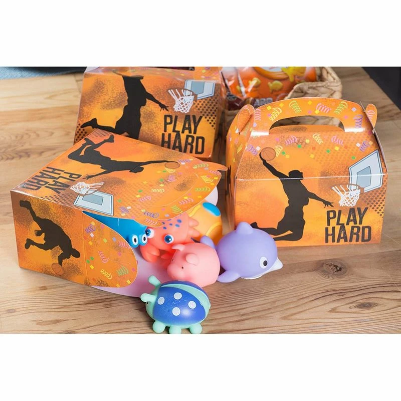 Blue Panda Special Occasions Basketball Party Supplies, Paper Treat Boxes (24 Pack) 4 Blue Panda Special Occasions Basketball Party Supplies, Paper Treat Boxes (24 Pack)