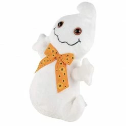 Blue Panda Ghost Stuffed Animals, Halloween Plush Toy For Kids (7 X 9.5 X 3.2 In)