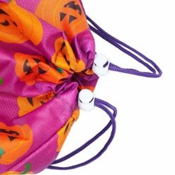 Blue Panda Halloween Party Favor Goody Treat Bags, Reusable With Drawstring (12 Pack)