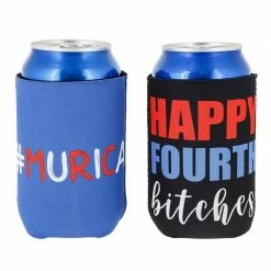 Blue Panda Funny Patriotic Beer Can Sleeves For 4th Of July, Memorial Day (12 Pack) 14 Blue Panda Funny Patriotic Beer Can Sleeves For 4th Of July, Memorial Day (12 Pack)