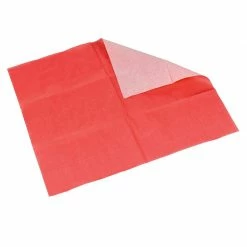 Blue Panda Coral Pink Paper Napkins (7.5 X 4.25 Inches, 120 Pack)